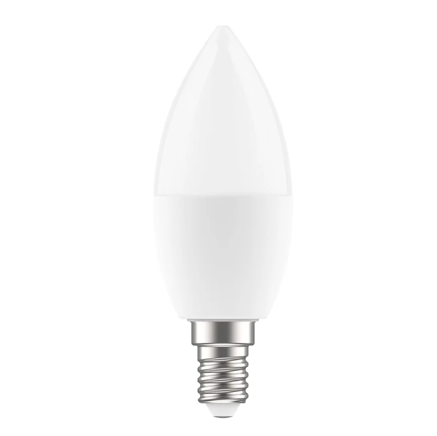 Brillant LED C37 Smart WiFi LED RGB and CCT Biorhythm Globe Screw E14