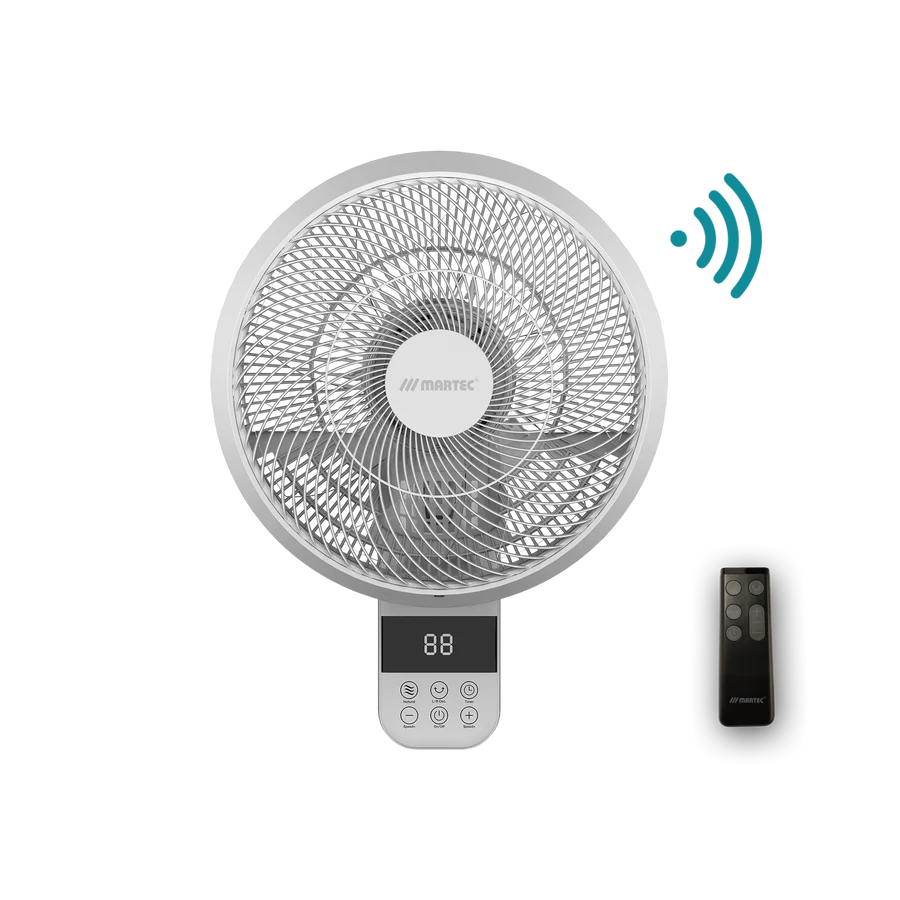 Martec Avalon DC 14″ Smart Wall Fan With Remote Control